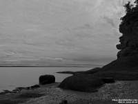 66616RoBwLeCr - Exploring the low tide beach at Hopewll Rocks National Park, NB   Each New Day A Miracle  [  Understanding the Bible   |   Poetry   |   Story  ]- by Pete Rhebergen